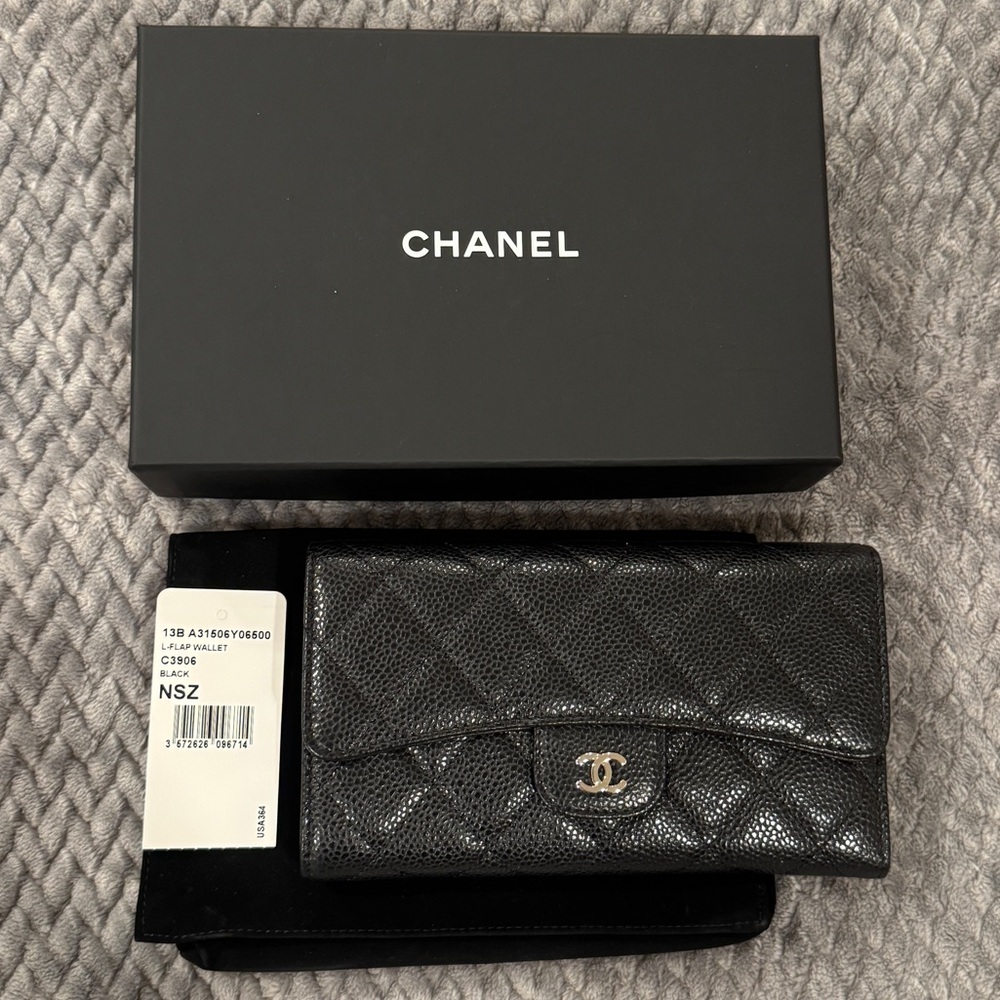 Chanel L Flap Wallet